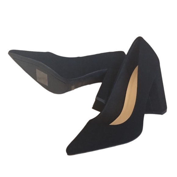 Bellflower 02 by BAMBOO size US 6 retro block pumps - Picture 4 of 6